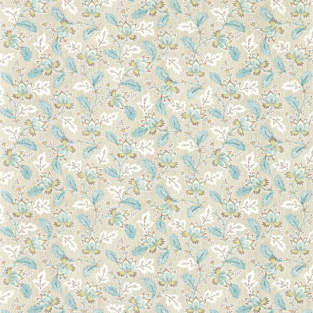 Dallimore Floral Wallpaper 217233 by Sanderson in Fawn Multi